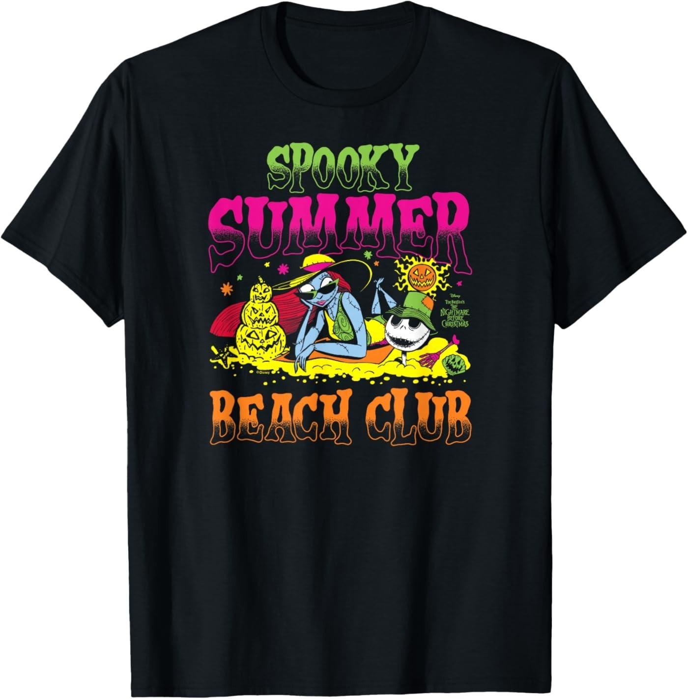 Nightmare Before Christmas - Summer Beach Club T-Shirt S разноцветный