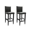 VidaXL Set of 2 Bar Stools, Pub Chair, Bistro Seat, Furniture for Dining Room Kitchen Living Room Home Interior, 240071