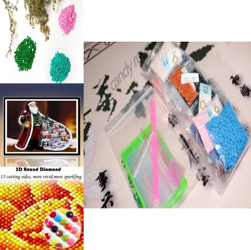 Vielseitiges Weihnachtsmann 3D Vollquadrat Diamantstickerei Malerei mit zeitlosem Design