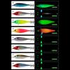 5 ST Livslika Bläckfiskerkrok 6g/7.3cm Lysande Simulerad Räka Dubbelkrok Bläckfiskjiggar Beten Lysande Bläckfiskbete Fiskeutrustning