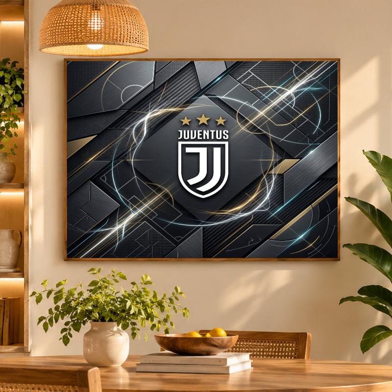 5D Diamond Painting Juventus FC DIY Full Drill Diamond Art Kit Home Decoration