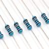 Pack of 100 Metal Film Resistors 0.25W 1.2k Ohm with High Stability Resistors for Electronic Circuit Boards and Repairs