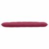 Back Cushion Burgundy 160 x 50 cm Cord Fabric