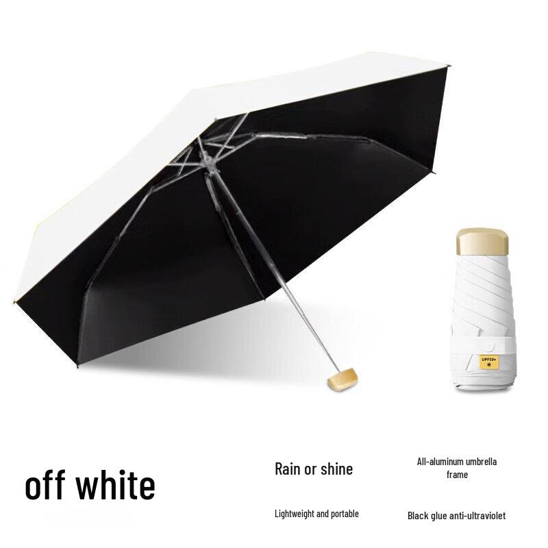 YICAI Mini Ultra-Light Foldable Sun/Rain Umbrella