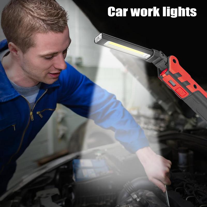 Automotive Work Light Foldable Car Maintenance Lamp LED Work Lights With Ergonomic Grip For Workshop Garage Automotive Repair