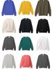 2025 Unisex Japanese Retro Pure Cotton Round Neck Sweatshirt - Autumn/Winter