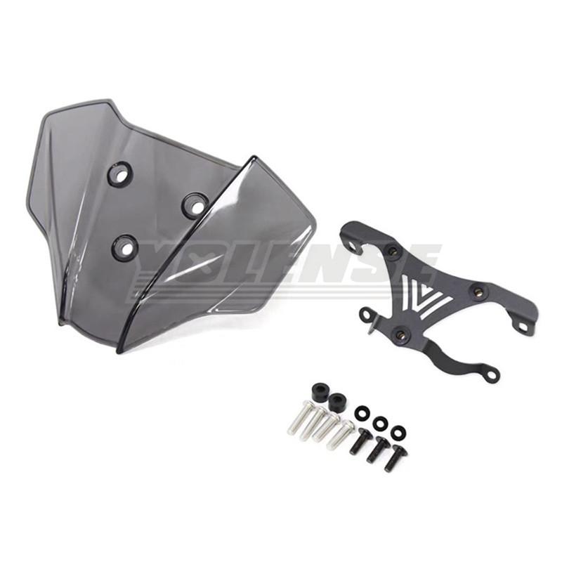 2017-2023 For 390 250 125 Motorcycle Windscreen Windshield Wind Deflectors Shield Protector