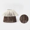Paper Rope Lampshade Rustic Woven Pendant Shade Light-Filtering