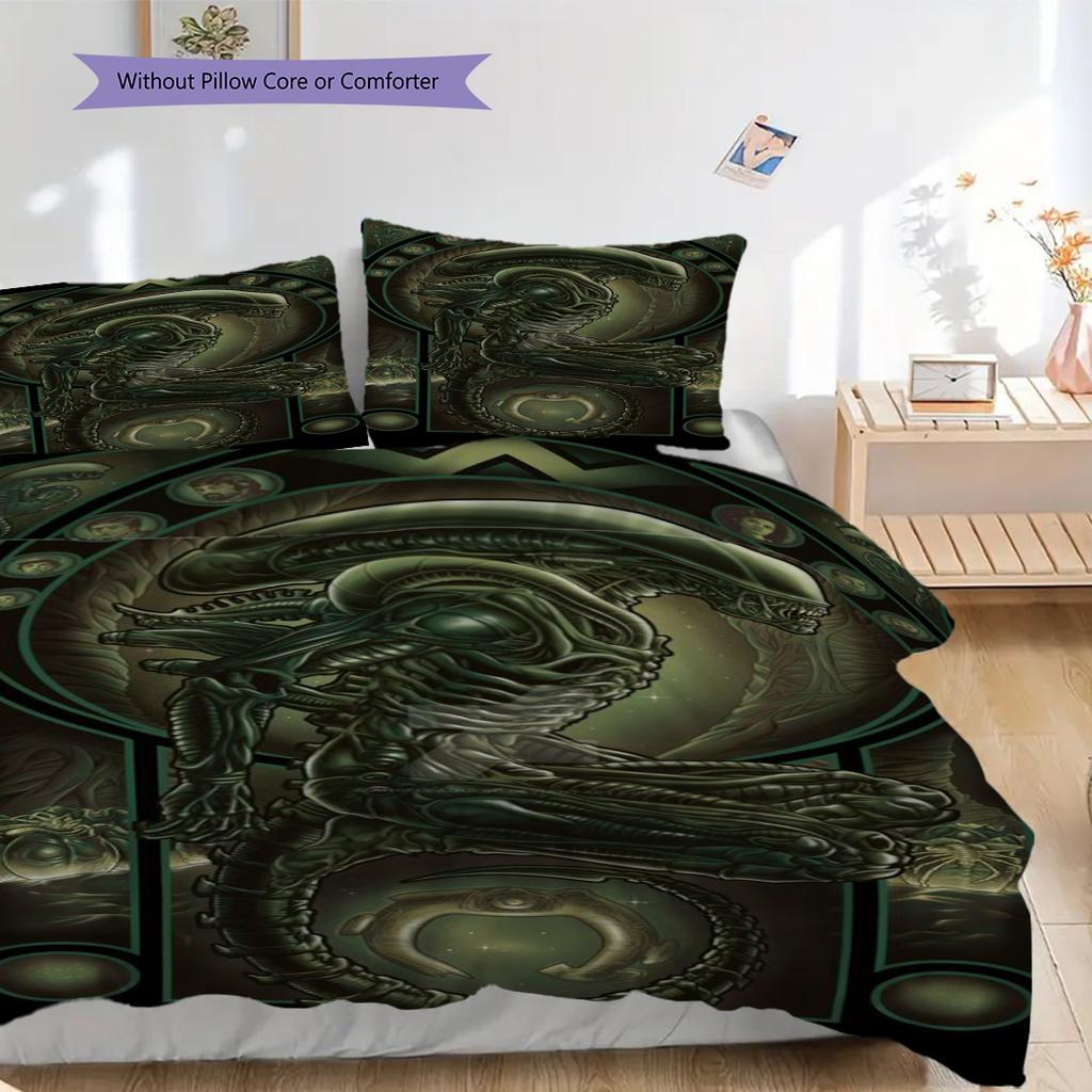 Aliens Vs Predator Omnibus Prey Threepiece Set 1 Duvet Cover 2 Pillowcase Without Core Bedding Set Duvet Cover And Pillowcase