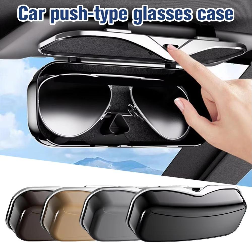Custodia Premium per Occhiali da Parasole per Auto Interno in Floccato Porta Occhiali da Sole per Auto Accessori Interni Auto