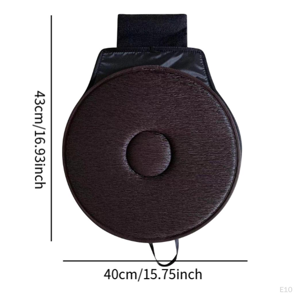 Cushion with Rotation Feature for Elderly Use, Portable Non-Slip Design