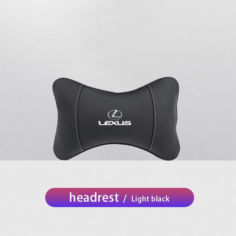 Car Headrest/Lumbar Support Car Neck Pillow Waist Cushion For Lexus LS LC RZ IS350 ES300 GS350 CT200h GX460 LX570 RX500h NX300