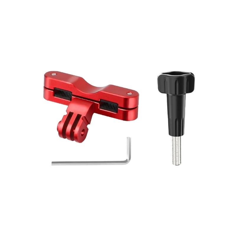 Action Camera Seats Bracket High Strength Aluminum Easy Installation for Action Camera On Bicycles