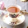 Meidaoye Jing Fruit Coffee Cup Saucer High-End Exquisite Bone China Pair Cup High-End Afternoon Tea Tea Set