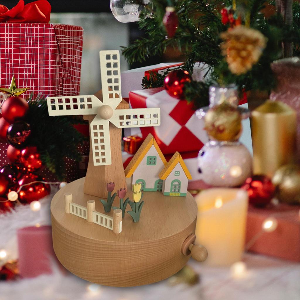 Carousel Music Box Building Blocks up Musical Boxes for Party Holiday Wedding