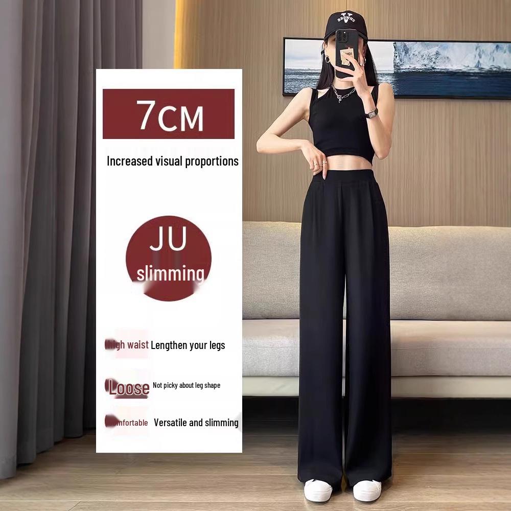Women's High Waist Wide Leg Trousers - Spring & Autumn 2025 Collection