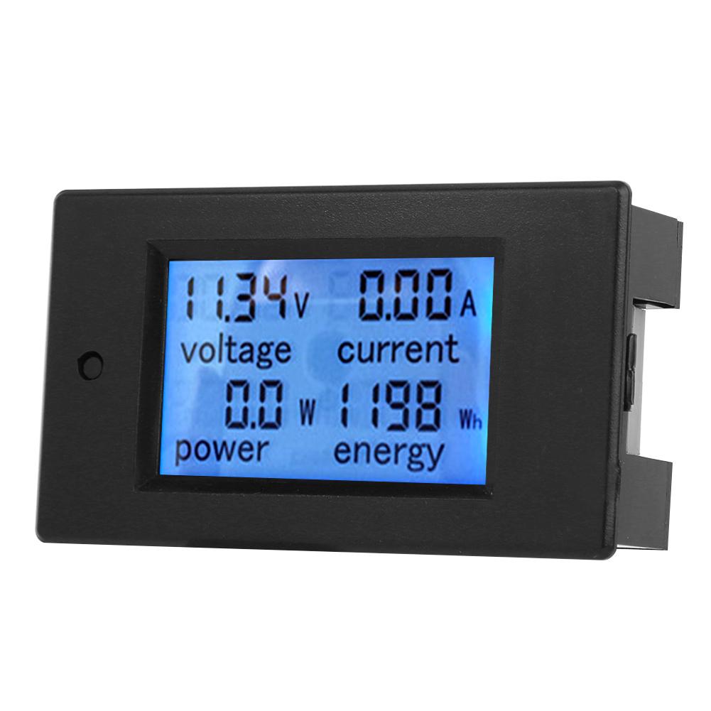 TSPZEM‑031 Voltmeter Ammeter DC Multi‑Function Digital Display LCD Current Meter Tester Detector