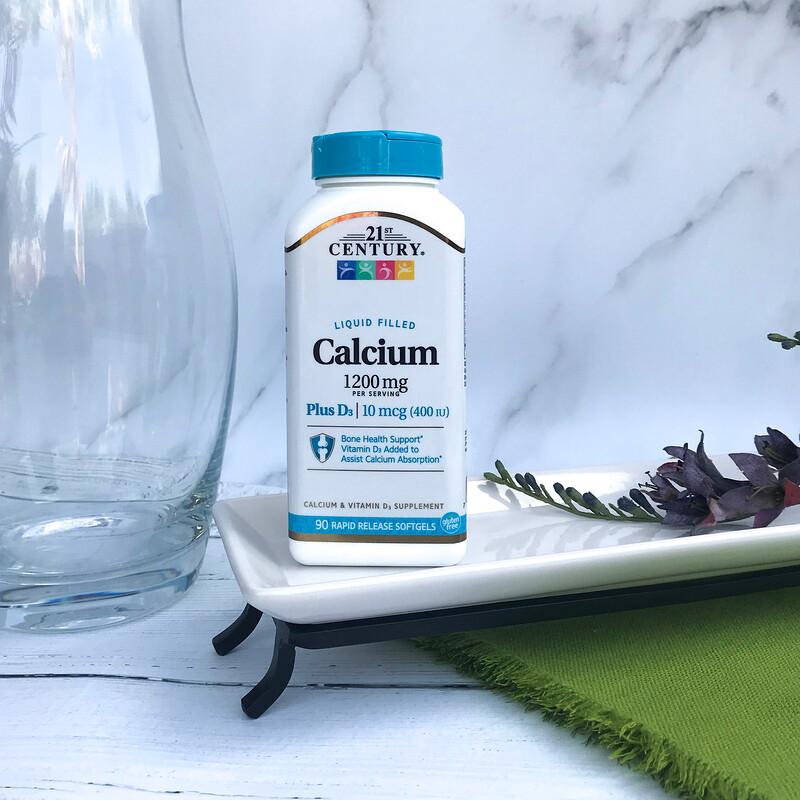 Liquid Filled Calcium Plus D3, 90 Rapid Release Softgels
