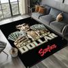 S-ScarfaceS The World is Yours Movie 3D Print Carpet Rug Art for Room Decor Home Bedroom Gifts Fans Area Rug Non-slip Floor Mat