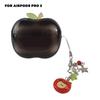 Transparent Red Fruit Airpods Pro 2/1 Earphone Case Tomato Pendant Case Cover for AirPods 1 or 2 3 4 AirPods Pro Pro 2