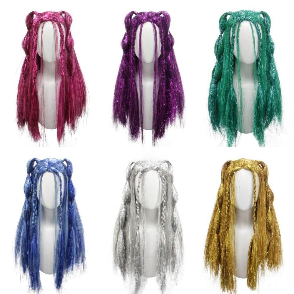 Synthetic Braided Bangs Hairpiece Fashion Halloween Cosplay Wig Celebration Hairstyles