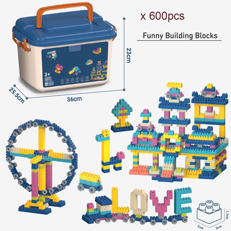 Big Size Diy Creative Building Blocks Bulk Sets City Classic Bricks Assembly Brinquedos Educational Toys For Children With Box