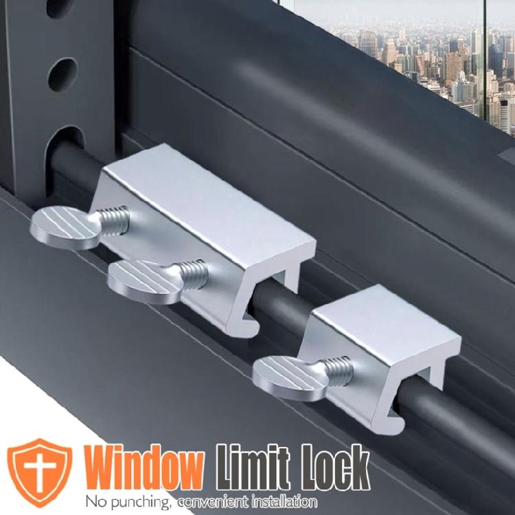 Sliding Door Lock With Security Limiter Function Easy Installation For Window Balconies And Patio Door