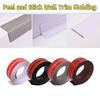 1pc 4cmx2m Self-Adhesive Decorative Trim Tape, PVC Wall Strip for Tile Edging & Corner Finishing, Outside Wall Corner Protector