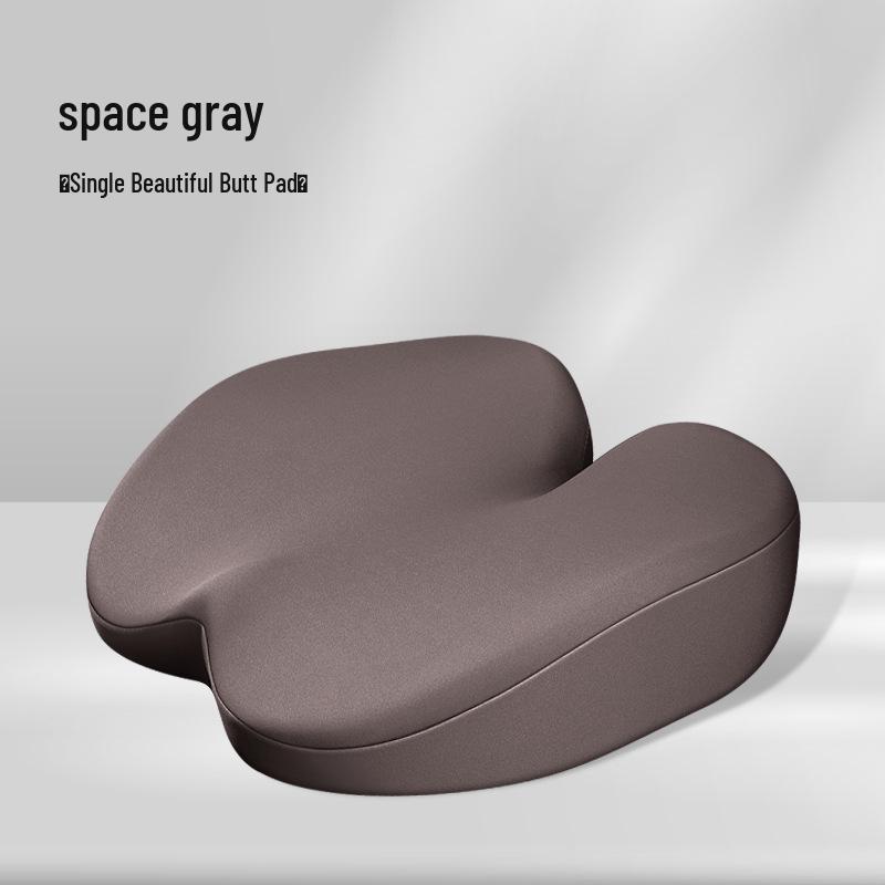 Universal Memory Foam Seat Cushion for All Seasons - Ergonomic Height-Enhancing and Hip-Support Design