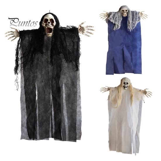 Halloween-Hängegeist-Dekor, breite Anwendung, vielseitiger, realistischer, multifunktionaler Anhänger für Partys, Spukhäuser