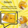 Portable Pet Ear Water-proof Head Cover Foldable Dog Shower Cap  Water Activities