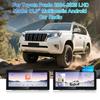 Toyota Prado 12.3-inch Android Infotainment System with Wireless CarPlay & Navigation.