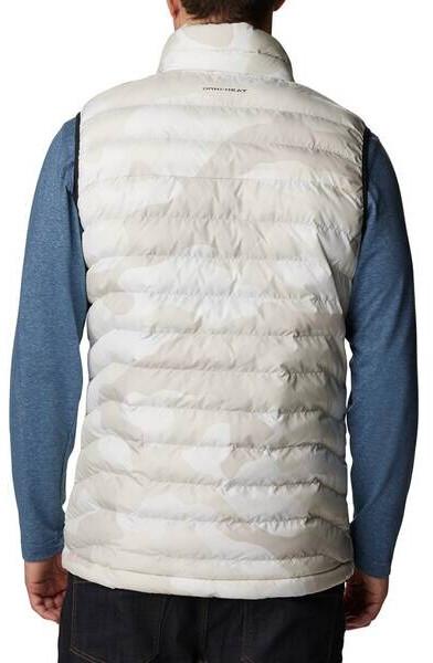 Зимняя куртка Columbia Powder Lite Vest темный камень мод камо принт