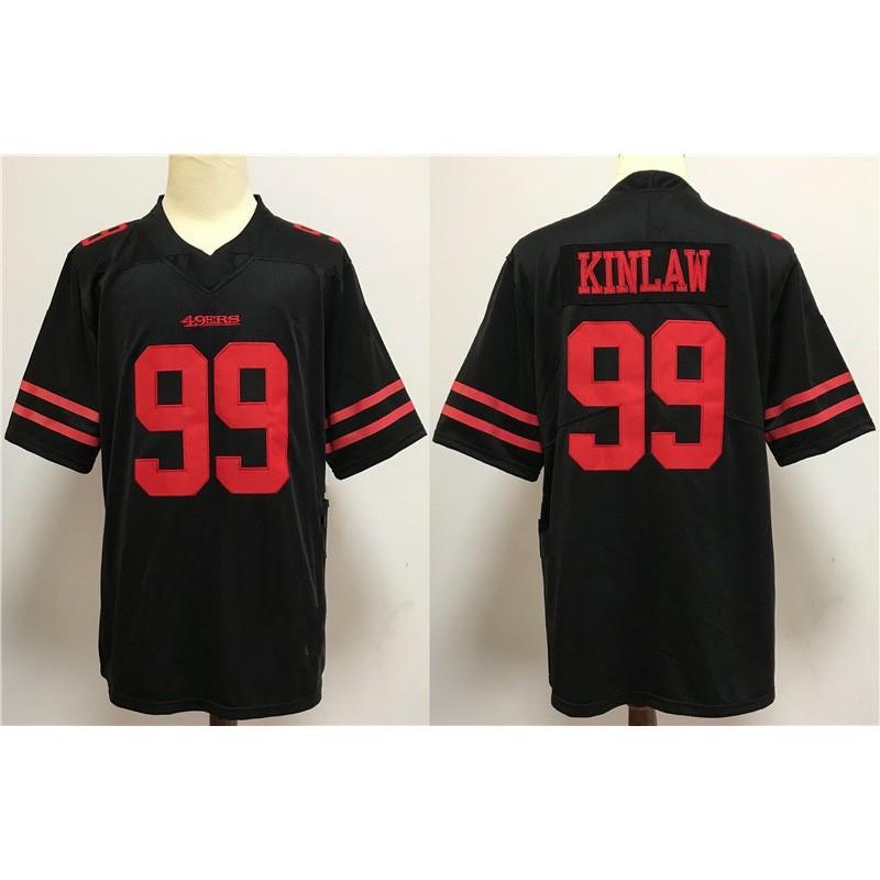 Mens San Francisco 49ers NFL Football Jersey Premium Embroidered Team Sport Shirt Fans Game Day Wear