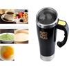 Mengshen Selbstumrühbecher Kaffeetasse Edelstahlbecher