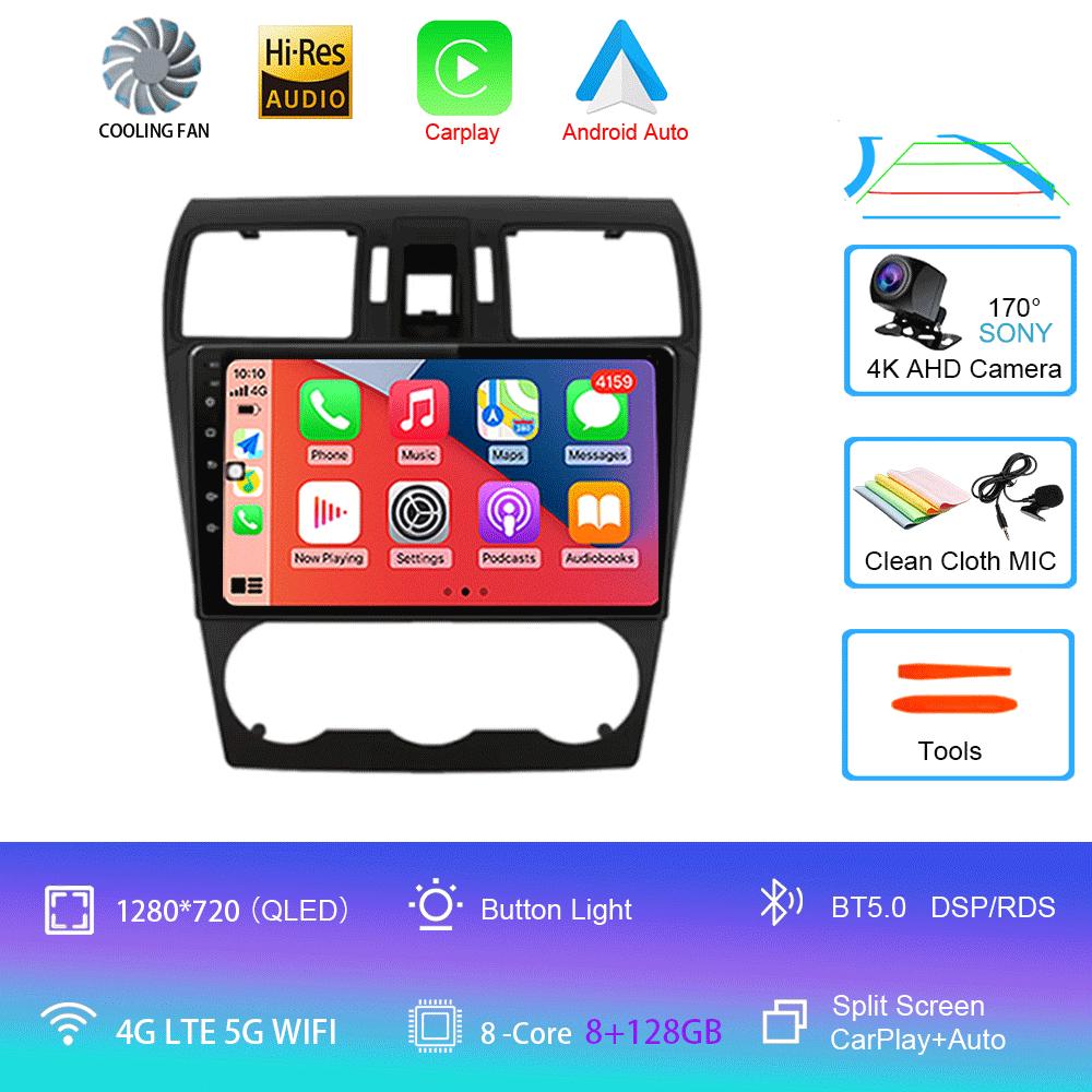 For Subaru Forester XV WRX 2012 -2015 Android 14 Video Player Car Radio Multimedia 2 Din Navigation GPS BT 4G WIFI Stereo DVD