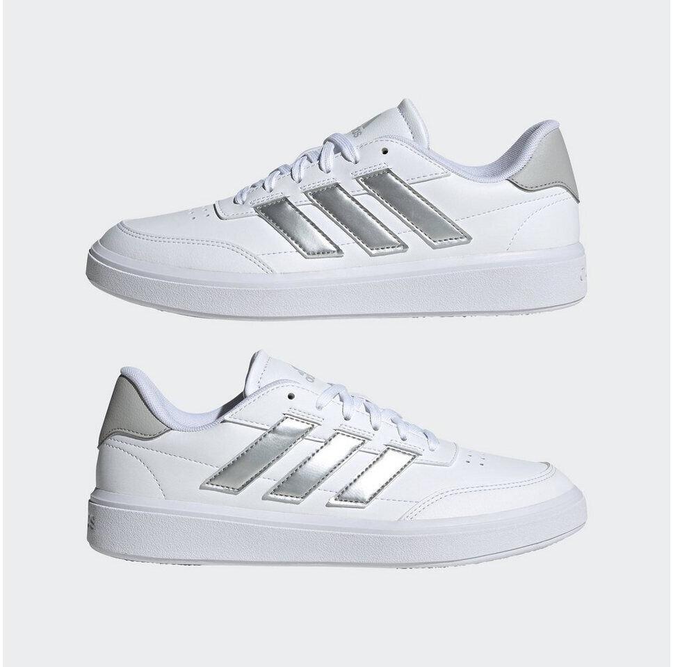 Кроссовки Adidas Courtblock Women cloud white/silver metallic/grey two