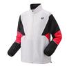 YONEX Junior Lined Wind Warmer Shirt 70105J J140 White/Pink (062)