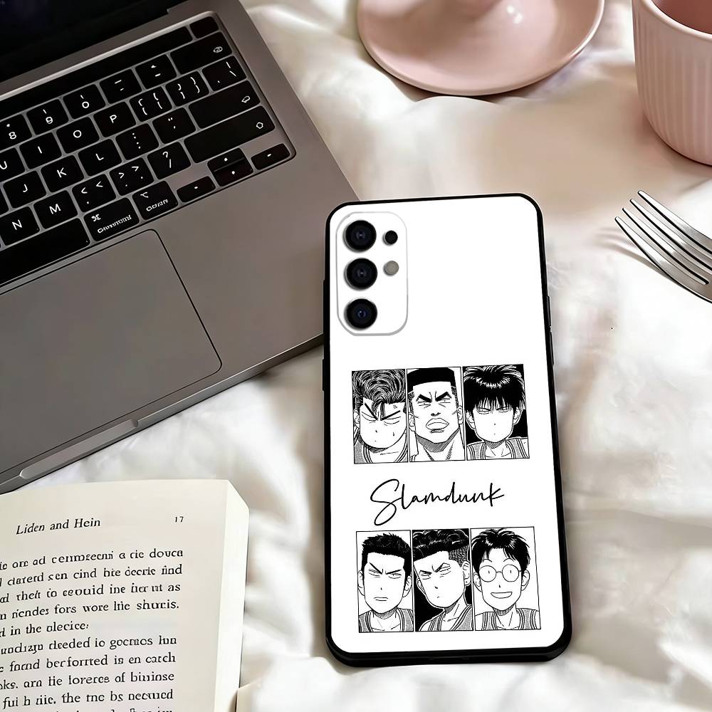 Slam Dunk-k SD   Phone Case For Samsung S25,S24,S21,S22,S23,S30,Ultra,S20,Plus,Fe,Lite,Note,10,Black Cover