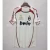 2006/07 season AC Milan home and away jersey No. 22 star KAKA retro jersey Barcelona short sleeve