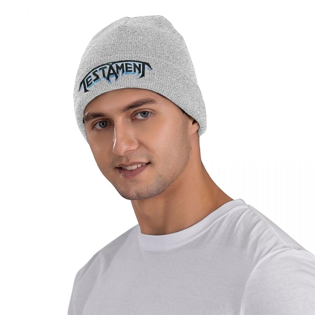 Testament Band Warm Knitted Cap Winter Knit Bonnet Hat Skullies Beanies Hip Hop Caps for Unisex