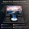 17.9" Portable DVD Player for Kids with 15.6" Swivel Screen, 5 Hours Rechargeable Battery, Car DVD Player with High Volume Dual Speakers