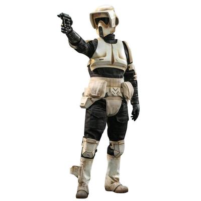 Gwiezdne Wojny Mandalorian Scout Trooper 1:6-skalowa figurka akcji