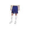 Nike Solid Color Straight Leg Elastic Shorts Men Shorts Blue DN0734-455