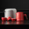 Corporate business gift set Practical coarse pottery cup Company holiday annual meeting opening event side gift Team building gift