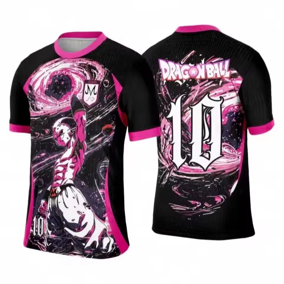 2026 New Adult Men's 3D Printed Jersey T-Shirt Kids Anime T-Shirt Special Football Jersey