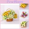 Daisy Artificial Flower Bouquet For Wedding Decor Home Staging Photography Props