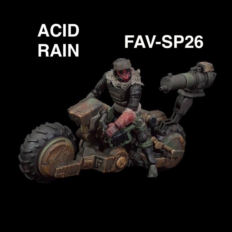Acid Rain World FAV-SP26 Red Face Set Acid Rain World 1/18 Scale Painted Movable Military Figure (The Last Line of Defense) TOYS ALLIANCE