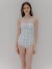 Peuswike Lace Halter Swimsuit - White