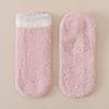 Non-slip Short Socks Coral Fleece Low Cuff Socks New Sleep Socks  Autumn Winter